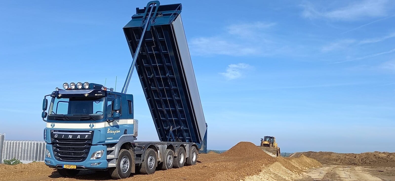Beaujean 5-asser kieper voor zwaar bulktransport